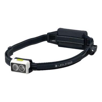 Ledlenser NEO5R - LED dimbar uppladdningsbar pannlampa LED/1800 mAh IP54 600 lm 35 h svart/vit