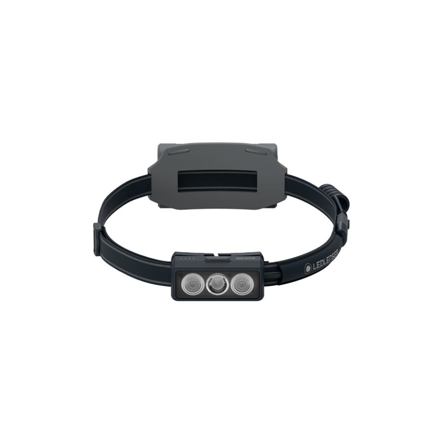 Ledlenser NEO9R - dimbar uppladdningsbar pannlampa LED/5000 mAh IP54 1200 lm 120 h svart/grå
