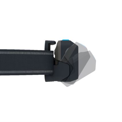 Ledlenser NEO9R - dimbar uppladdningsbar pannlampa LED/5000 mAh IP54 1200 lm 120 h svart/grå