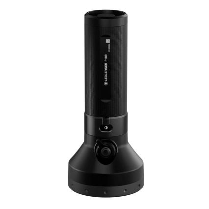 Ledlenser P18R - Dimbar uppladdningsbar LED-ficklampa, 3000 mAh, IP68, 6500 lm, 45 h, svart