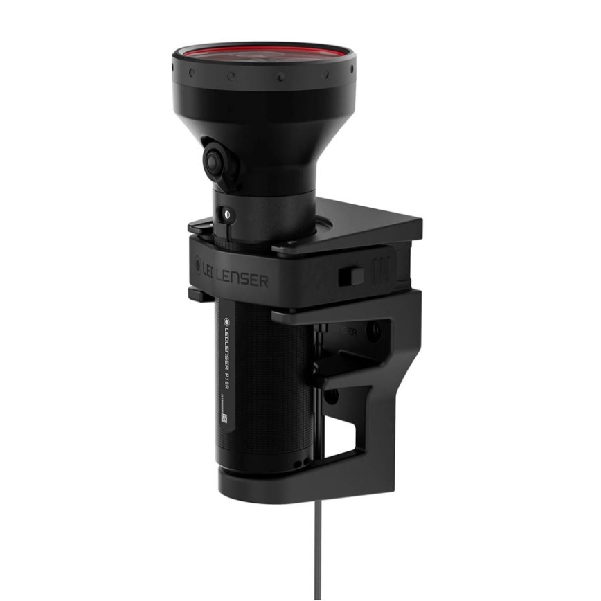 Ledlenser P18R - Dimbar uppladdningsbar LED-ficklampa, 3000 mAh, IP68, 6500 lm, 45 h, svart