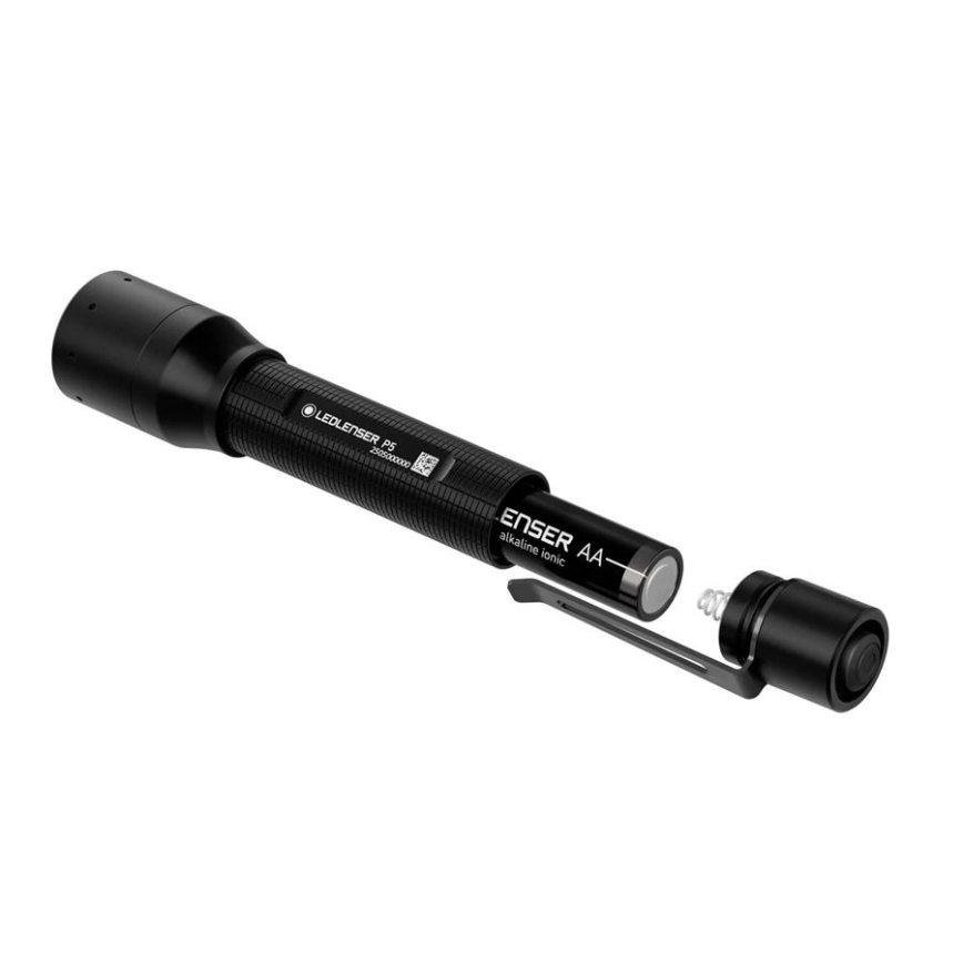 Ledlenser P5 - LED-dimmbar ficklampa LED/1xAA IP54 200 lm 8 h svart