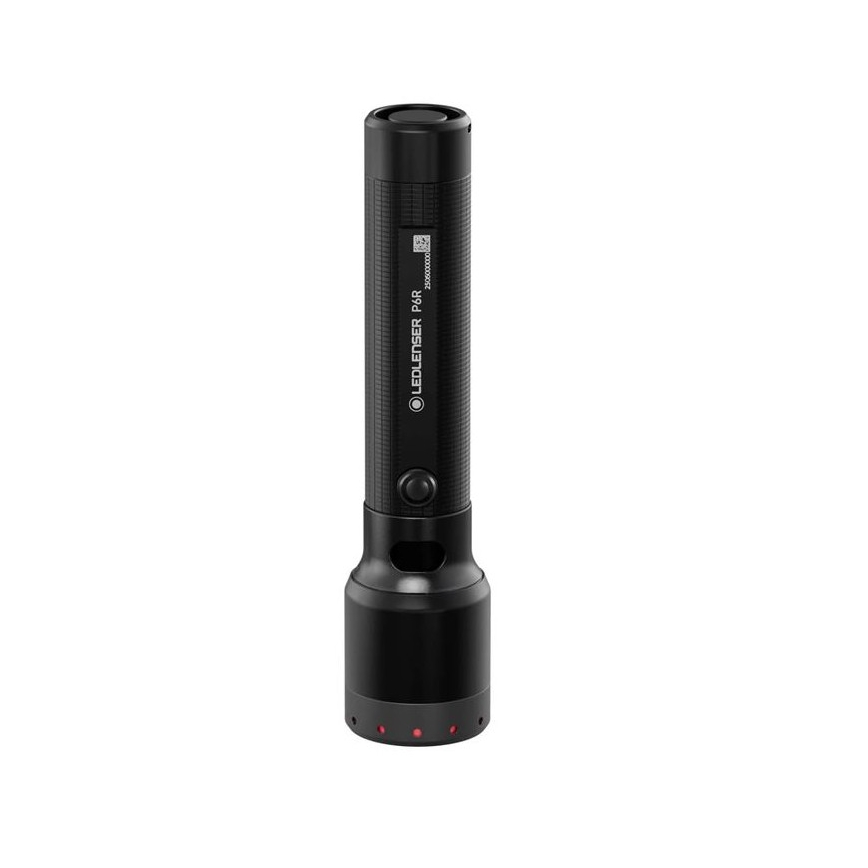 Ledlenser P6R - LED dimmbar uppladdningsbar ficklampa LED/3000 mAh IP68 1200 lm 65 h svart
