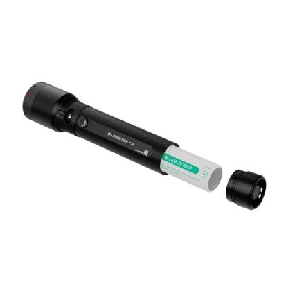 Ledlenser P7R - LED Dimbar uppladdningsbar ficklampa LED/4600 mAh IP68 2000 lm 80 h svart