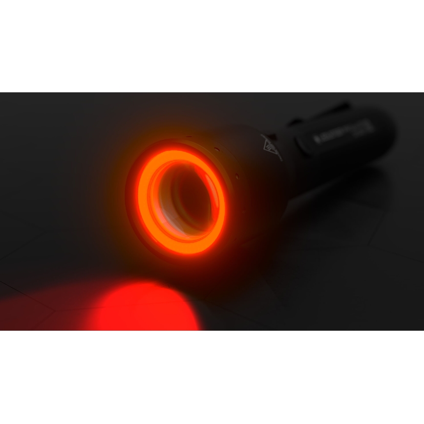 Ledlenser P9R Core - dimbar uppladdningsbar LED-ficklampa 4800 mAh IP68 1000 lm 20 h