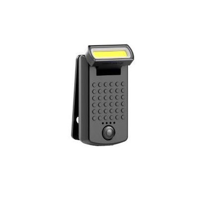 Ledlenser W1R - uppladdningsbar dimbar LED-arbetslampa med klämma LED/740 mAh IP54 220 lm
