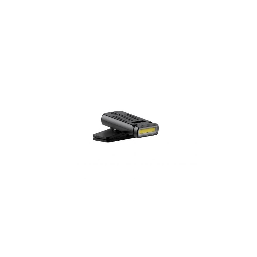 Ledlenser W1R - uppladdningsbar dimbar LED-arbetslampa med klämma LED/740 mAh IP54 220 lm