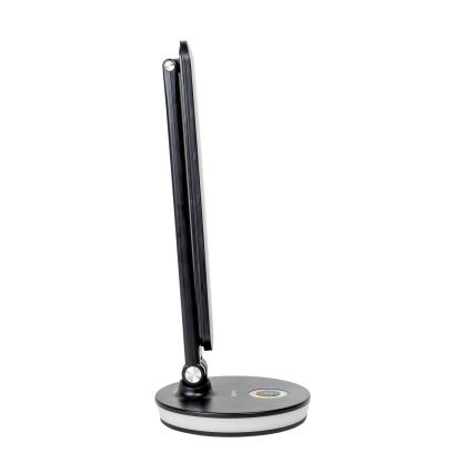 LED RGBW Ljusreglerad bordslampa med strömbanksfunktion LED/12W/5V 2800-6000K svart