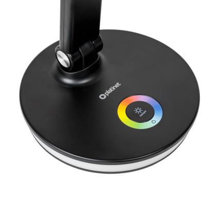 LED RGBW Ljusreglerad bordslampa med strömbanksfunktion LED/12W/5V 2800-6000K svart