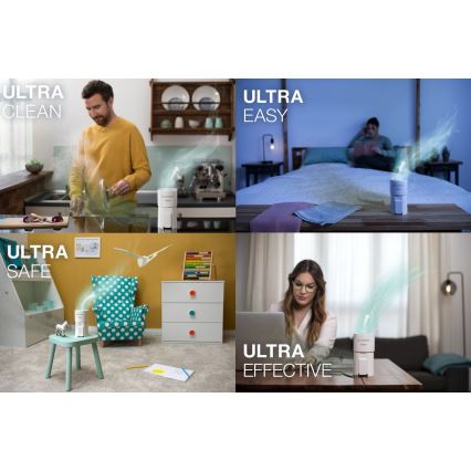 Ledvance - Bärbar för luftrenare med HEPA-Filter PURIFIER UVC/4,5W/5V USB