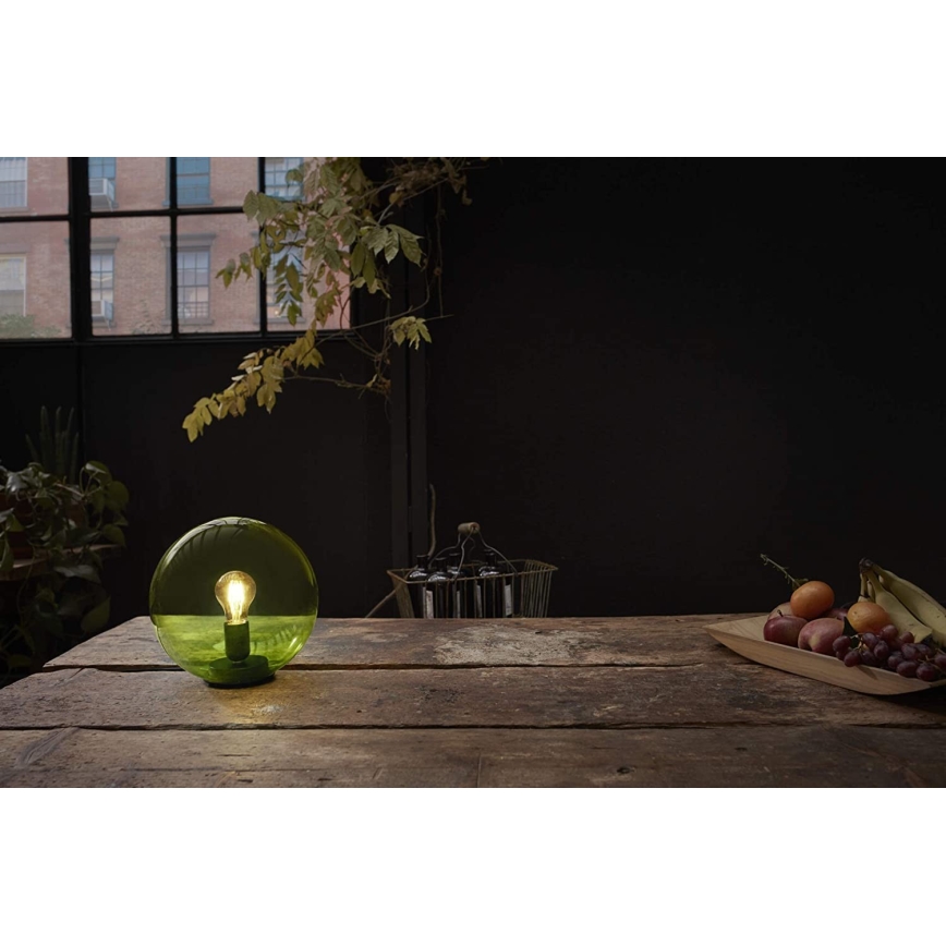 Ledvance - Bordslampa BUBBLE 1xE27/40W/230V grön