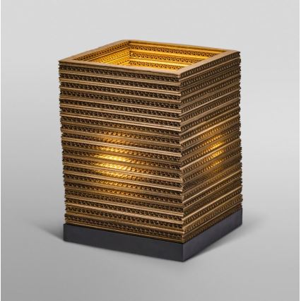 Ledvance - Bordslampa DECOR CARDBOARD 1xE27/15W/230V 20x20 cm