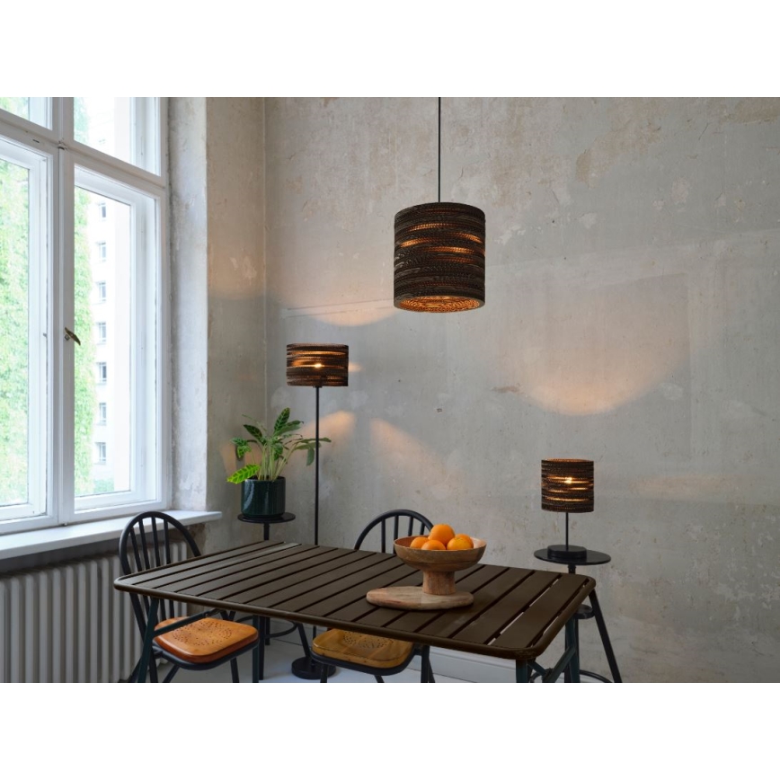Ledvance - Bordslampa DECOR CARDBOARD 1xE27/15W/230V diameter 20 cm