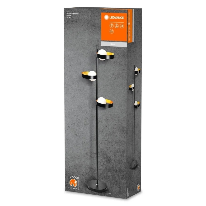 Ledvance - Bordslampa DECOR MEMPHIS 3xG9/28W/230V