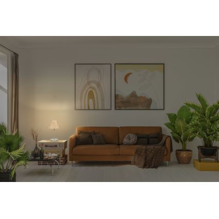 Ledvance - Bordslampa DECOR RAFFIA 1xE27/15W/230V raffiabaster