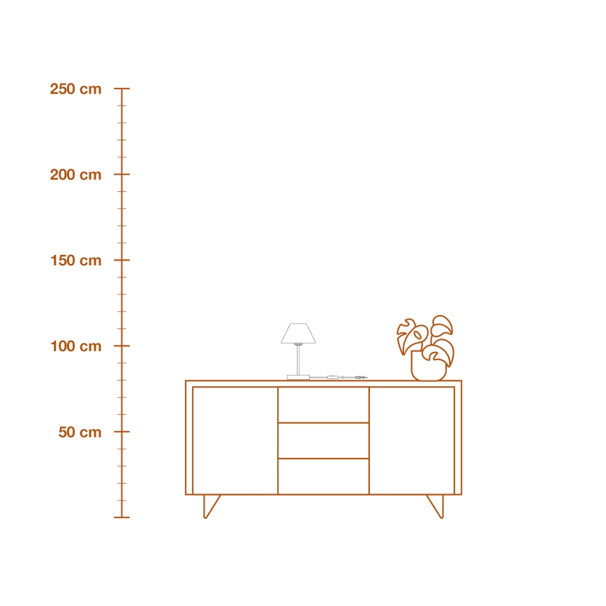 Ledvance - Bordslampa DECOR RAFFIA 1xE27/15W/230V raffiabaster