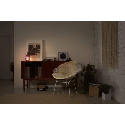 Ledvance - Bordslampa GRAPE 1xE27/40W/230V rosa