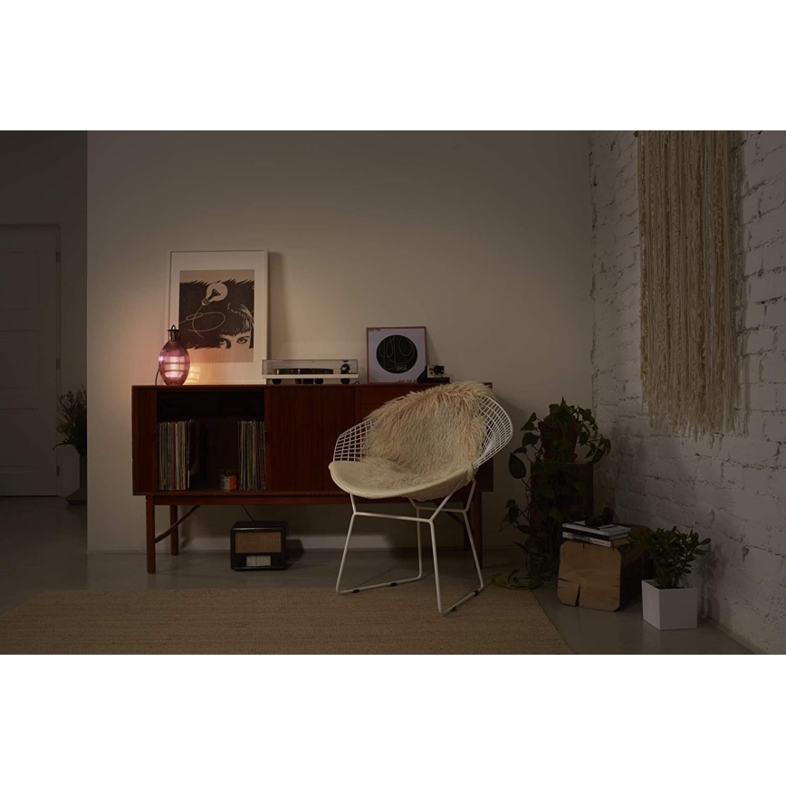 Ledvance - Bordslampa GRAPE 1xE27/40W/230V rosa