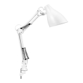 Ledvance - Bordslampa med klämfäste PEAR 1xE27/11W/230V vit