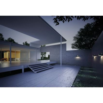 Ledvance - LED Solcellsvägglampa med rörelse- och skymningssensor ENDURA SOLAR LED/3W/4,2V 1200 mAh IP65