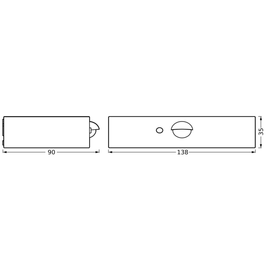 Ledvance - LED Solcellsvägglampa med rörelse- och skymningssensor ENDURA SOLAR LED/3W/4,2V 1200 mAh IP65
