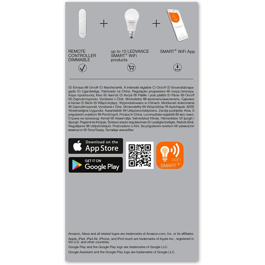 Ledvance - Fjärrkontroll SMART+ 2xAAA Wi-Fi