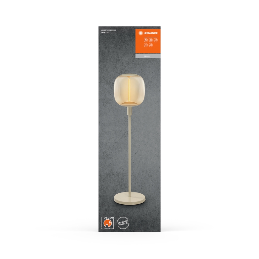 Ledvance - Lampstativ DECOR STICK 1xE27/40W/230V beige