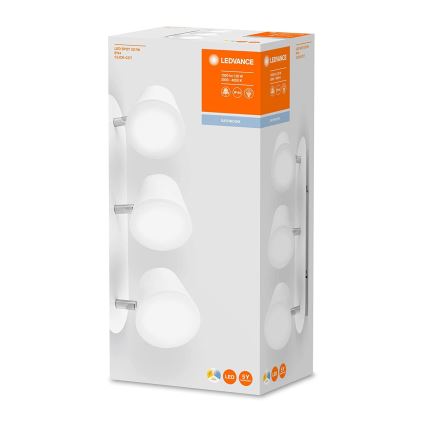 Ledvance - LED Badrum spotlight SPOT 3xLED/7W/230V IP44 3000/4000K