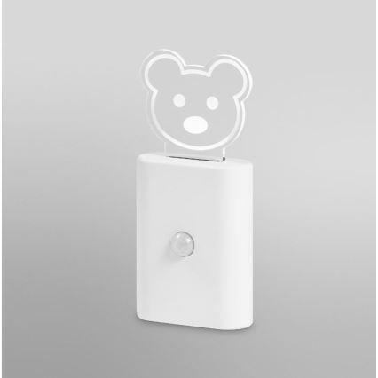 Ledvance - LED Barn orientering belysning med sensor NIGHTLUX LED/0,2W/4,5V 3000K