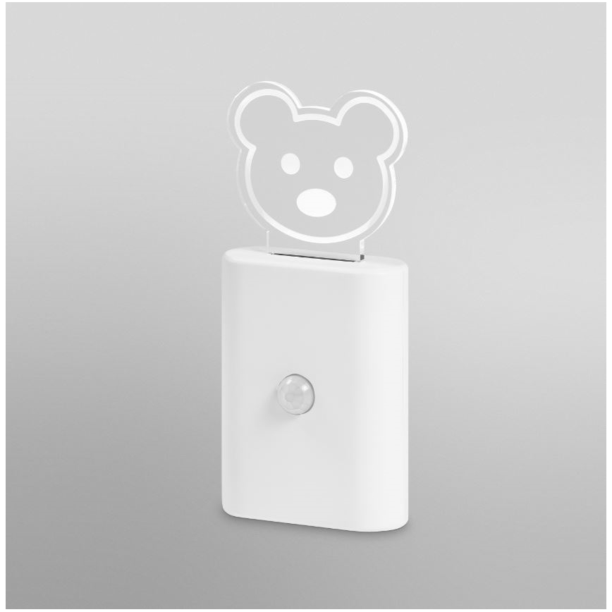 Ledvance - LED Barn orientering belysning med sensor NIGHTLUX LED/0,2W/4,5V 3000K