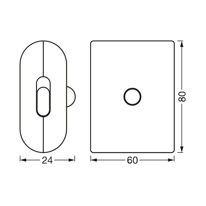 Ledvance - LED Barn orientering belysning med sensor NIGHTLUX LED/0,2W/4,5V 3000K