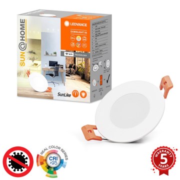 Ledvance - LED dimbar infälld taklampa SUN@HOME LED/4,5W/230V 2200-5000 CRI 95 Wi-Fi