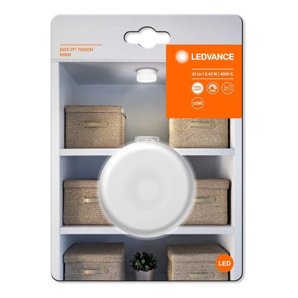 Ledvance - LED dimbar orienteringslampa DOT-IT LED/0,45W/5V 500 mAh