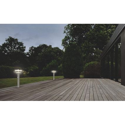 Ledvance - LED dimbar solcellslampa med sensor CIRCLE LED/6W/3,2V 2200 mAh IP44