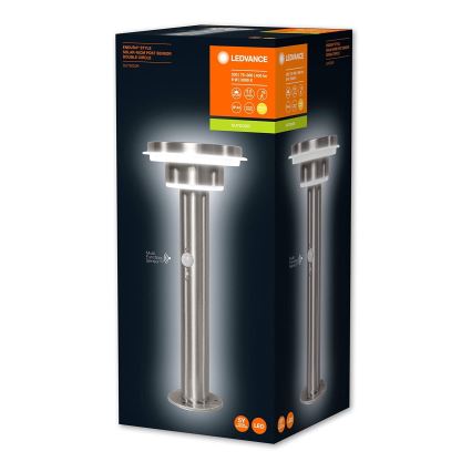 Ledvance - LED dimbar solcellslampa med sensor CIRCLE LED/6W/3,2V 2200 mAh IP44