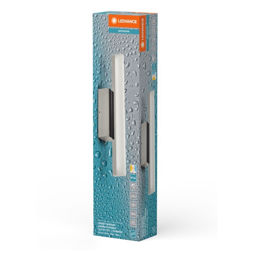 Ledvance - LED Ljusreglerad beröring spegel belysning ORBIS MIRROR LED/6,8W/230V 40 cm 3000/4000K IP44