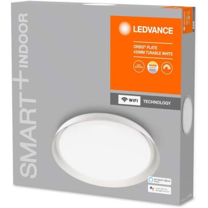Ledvance - LED Dimbar Takbelysning SMART+ PLATE LED/24W/230V Wi-Fi
