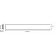 Ledvance - LED Dimbar Takbelysning SMART+ RamLESS LED/27W/230V Wi-Fi