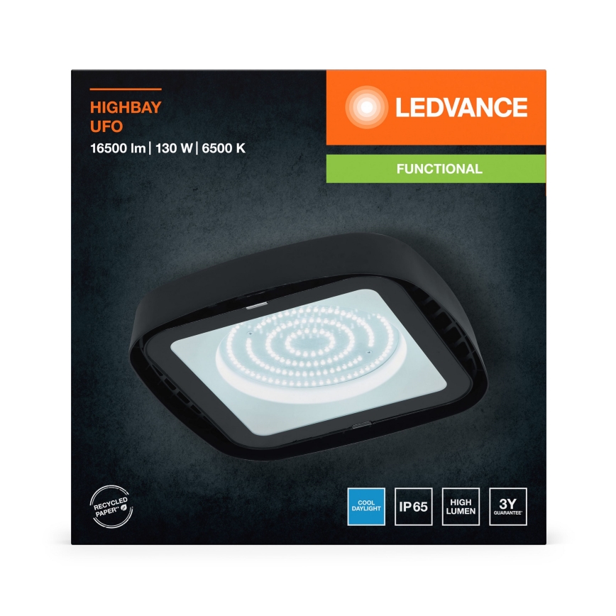 Ledvance - LED industriell taklampa HIGHBAY LED/130W/230V IP65 6500K