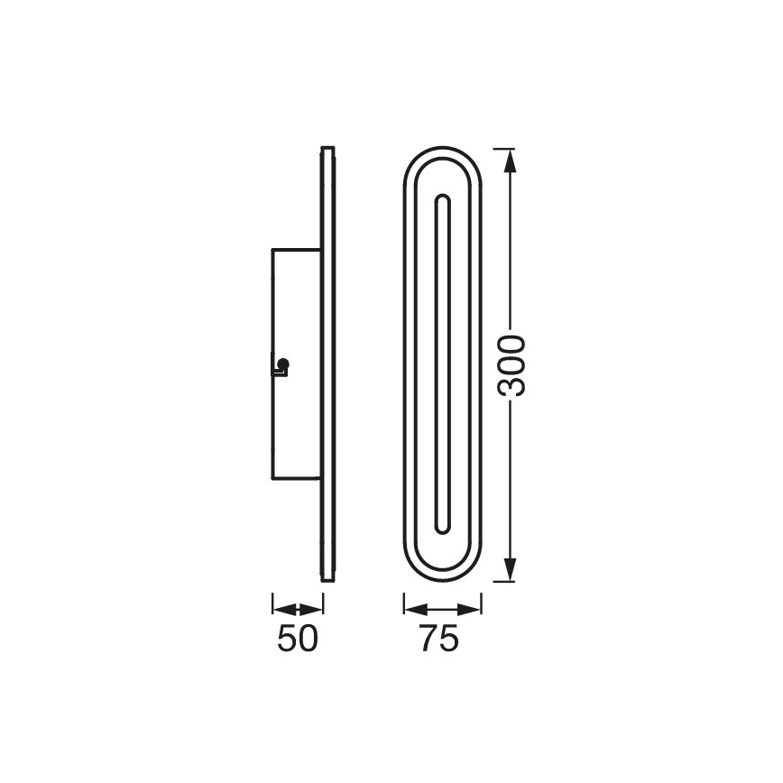 Ledvance - LED ljusreglerad badrumslampa  SMART+ BATH LED/13W/230V 3000-6500K IP44 Wi-Fi