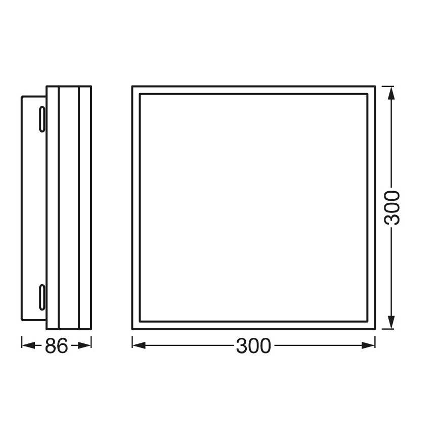 Ledvance - LED ljusreglerad taklampa  SMART+ MAGNET LED/26W/230V 3000-6500K Wi-Fi