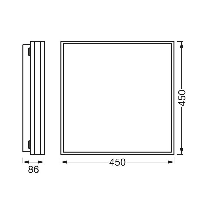 Ledvance - LED ljusreglerad taklampa  SMART+ MAGNET LED/42W/230V 3000-6500K Wi-Fi