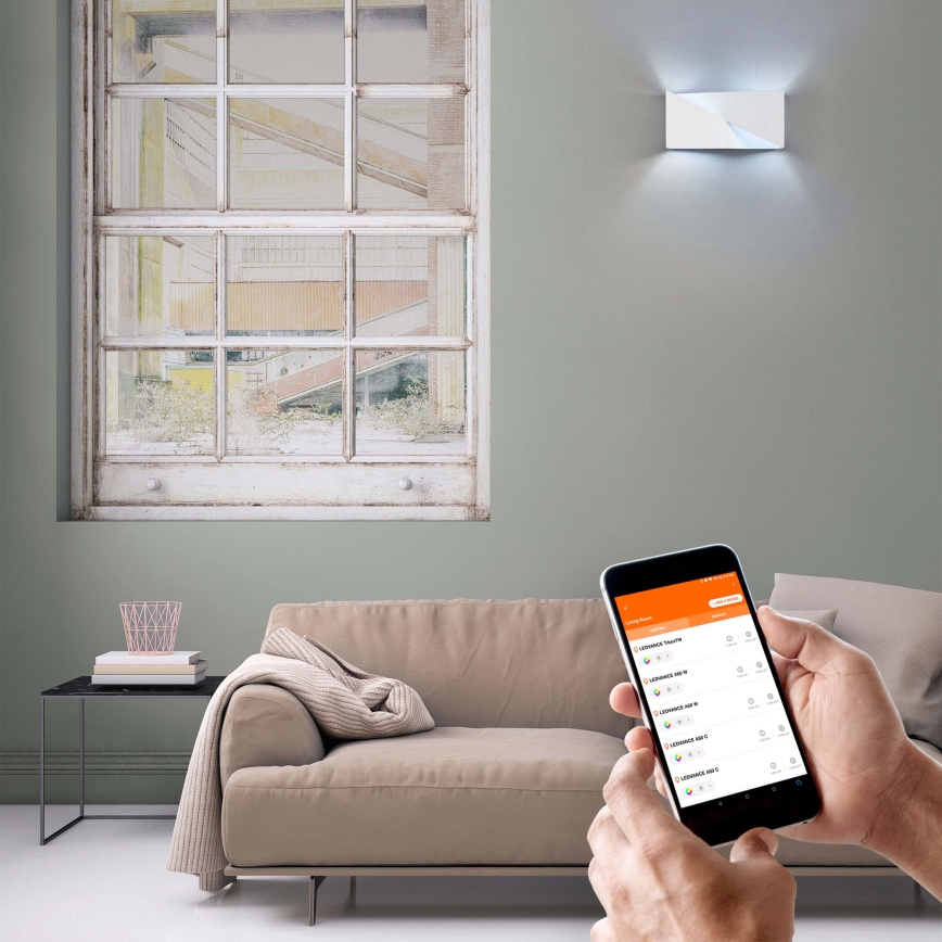 Ledvance - LED ljusreglerad vägglampa  SMART+ SWAN LED/23W/230V 3000-6500K Wi-Fi