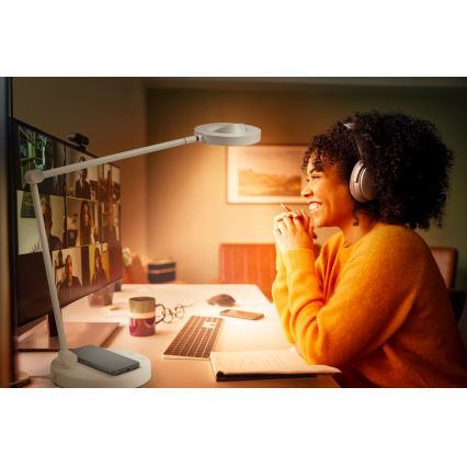 Ledvance - LED ljusreglerad bordslampa touch SUN@HOME LED/20W/230V 2200-5000K CRI 95 Wi-Fi