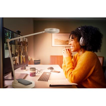 Ledvance - LED ljusreglerad bordslampa touch SUN@HOME LED/20W/230V 2200-5000K CRI 95 Wi-Fi