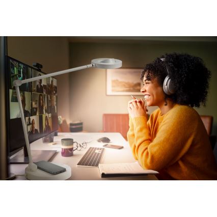 Ledvance - LED ljusreglerad bordslampa touch SUN@HOME LED/20W/230V 2200-5000K CRI 95 Wi-Fi