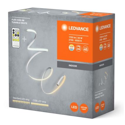 Ledvance - LED ljusreglerad list FLEX COB 5m LED/35W/230V 2700-6500K + fjärrkontroll