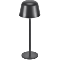Ledvance - LED Ljusreglerad utomhus rechargeable lampa TABLE LED/2,5W/5V IP54 svart