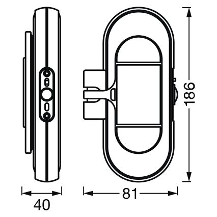 Ledvance - LED-belysning för möbler med sensor MOBILE LED/1,2W/5V 500 mAh 4000K