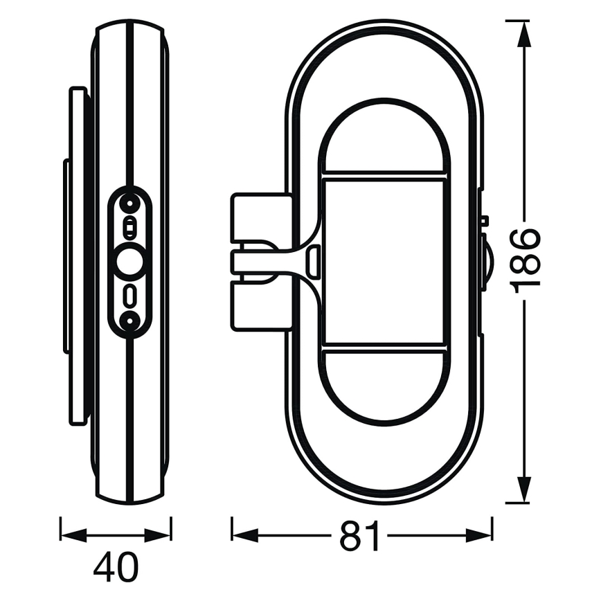 Ledvance - LED-belysning för möbler med sensor MOBILE LED/1,2W/5V 500 mAh 4000K